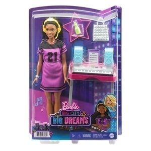 NIB. BARBIE Big City Big Dream Doll & Music Studio